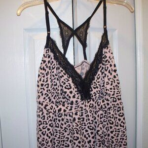 Cacique Pajama Negligee animal print